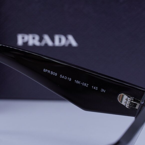 Prada PRB09S 16K08Z Butterfly Sunglasses – Black - Picture 7 of 9